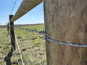 barbed wire fence installer