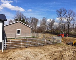 Heavy-Duty Pipe Fence